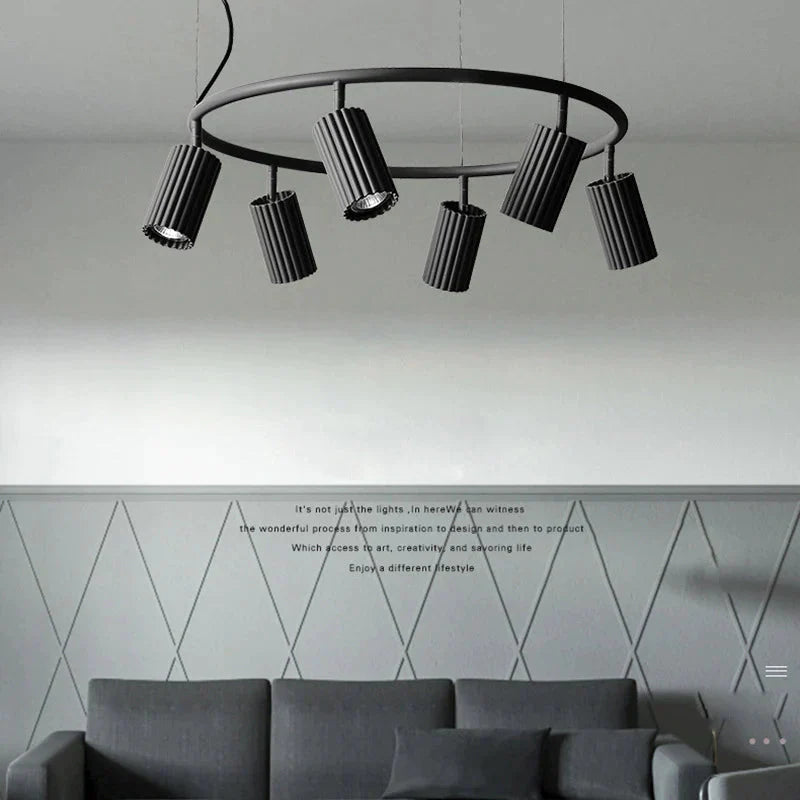 Modern Simple Living Room Chandelier Designer Creative Nordic Restaurant Bedroom Study Model
