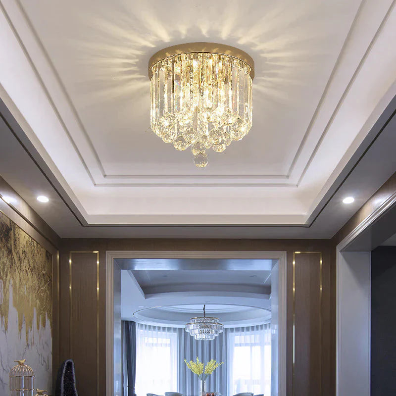 Nordic Led Crystal Pendant Lights Tree Branch Lamp For Living Room Kitchen Cafe Postmodern Led