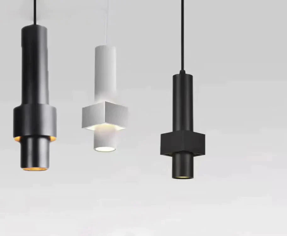 Single Hanging Wire Lamp Nordic Creative Led Chandelier 7W Simple Bar Restaurant Cafe Spotlights