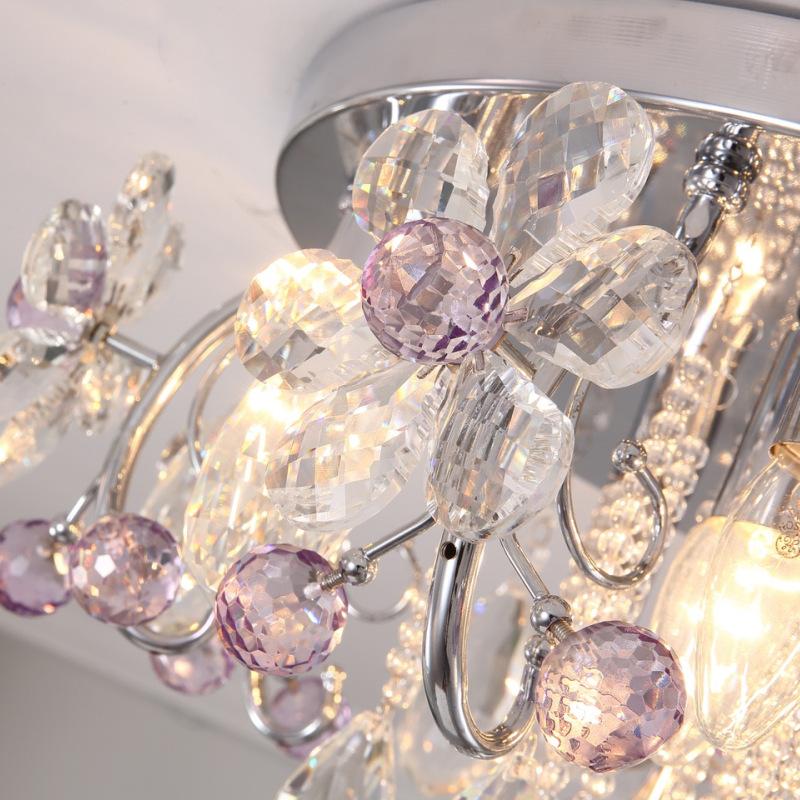 Modern Fancy Crystal Ceiling Lights Led Home Lighting For Dining Room Kitchen Vintage Indoor