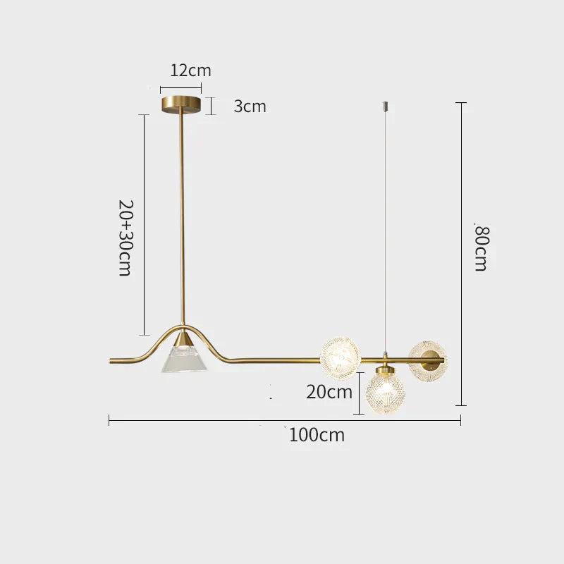 Nordic Restaurant Chandelier Simple Modern Atmosphere Bar Post - Modern Warm Luxury Online