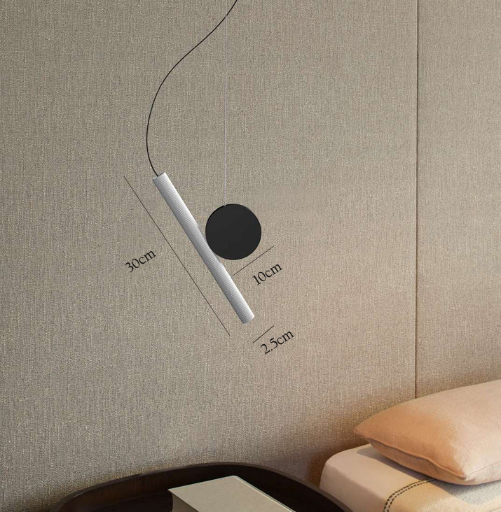 Bedroom Bedside Chandelier Simple Bar Table Lamp Modern Minimalist Creative Exhibition Hall