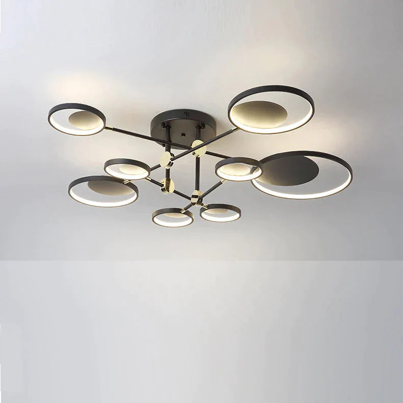 Simple Modern Home Atmosphere Living Room Led Ceiling Lamp Creative Personality Bedroom Study