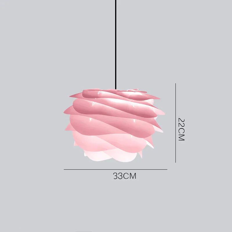 Rose Chandelier Light In The Bedroom Warm Romantic Restaurant Lighting Creative Petal Lamp Pink /