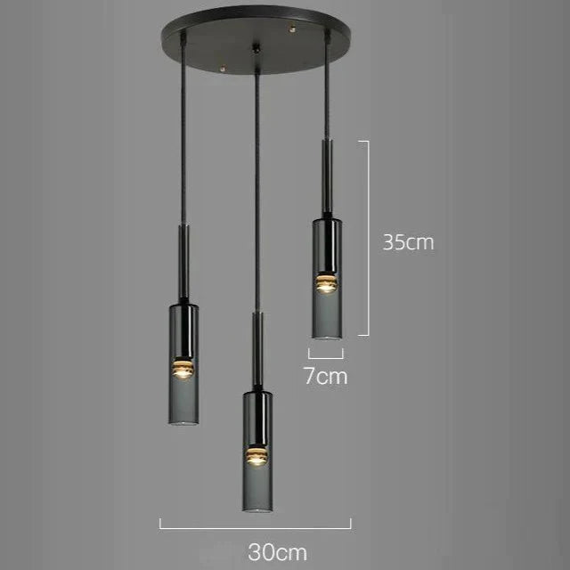 Modern Light Luxury Bedside Small Chandelier Single Head Hotel Room Minimalist Creative Wine Bottle