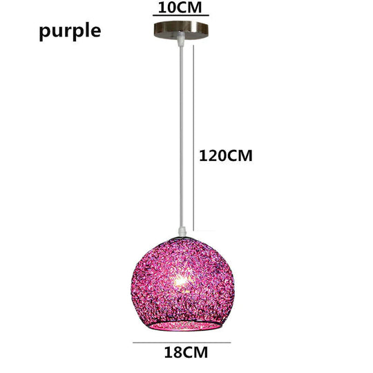 Tiffany Mosaic Pendant Lamps European Garden Creative Modern E27 Lamp Single Head Restaurant Cafe
