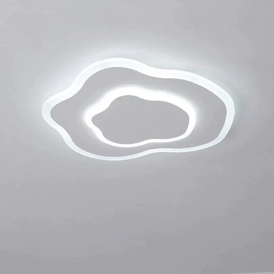 Creative Cloud Ceiling Lamp Light In The Bedroom Room Modern Simple Warm Lamps
