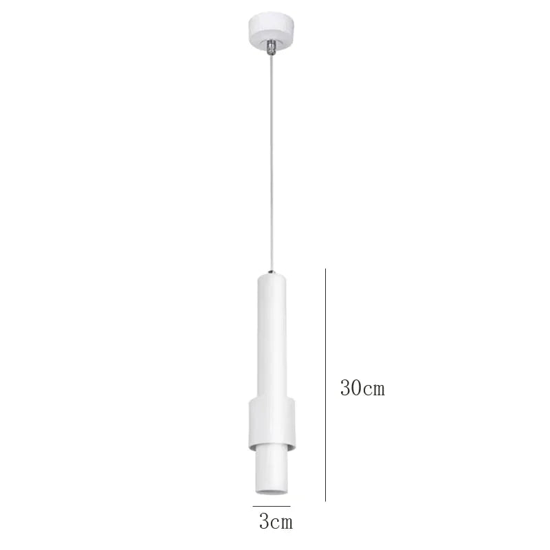 Single Hanging Wire Lamp Nordic Creative Led Chandelier 7W Simple Bar Restaurant Cafe Spotlights