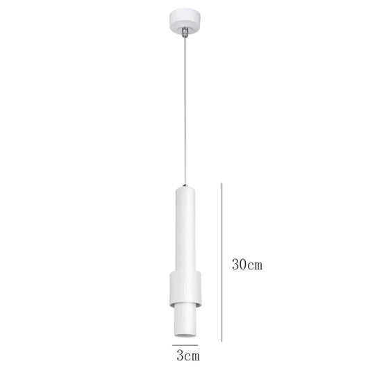 Single Hanging Wire Lamp Nordic Creative Led Chandelier 7W Simple Bar Restaurant Cafe Spotlights