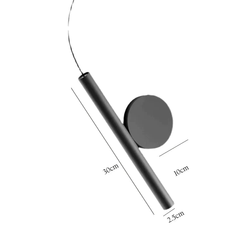 Bedroom Bedside Chandelier Simple Bar Table Lamp Modern Minimalist Creative Exhibition Hall