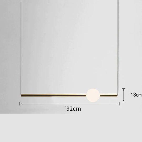 Chandelier B & Living Room Dining Bar Creative Bedroom Bedside Modern Simple Lamps Large / Warm