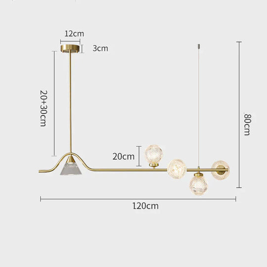 Nordic Restaurant Chandelier Simple Modern Atmosphere Bar Post - Modern Warm Luxury Online