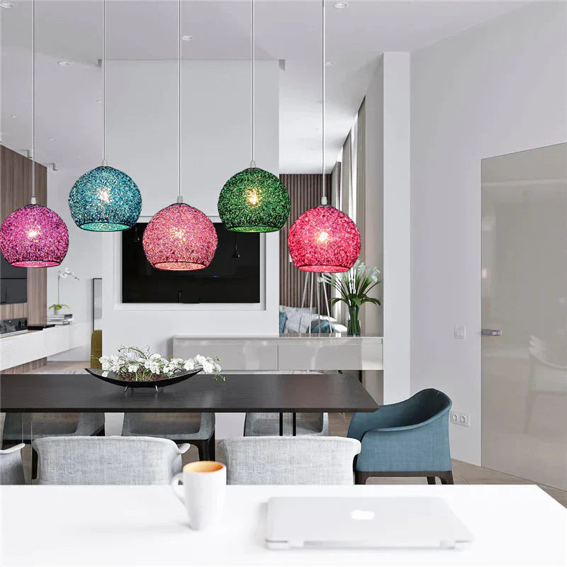 Simple Nordic Aluminum Chandelier Pendant