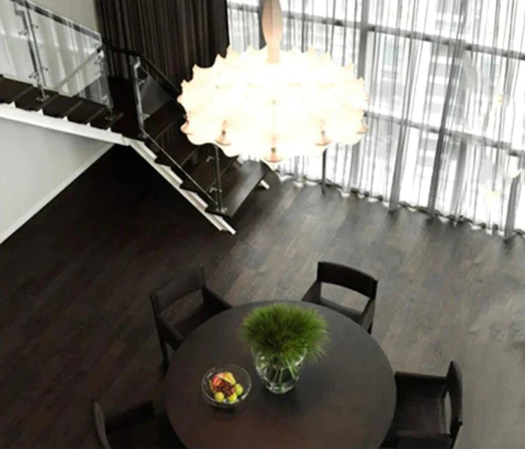 Silk Chandelier Simple Nordic Restaurant Creative Cocoon Lantern Decorative Lamp Pendant
