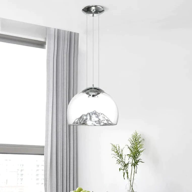 Nordic Minimalist Creative Glass Lamp Chandelier Pendant