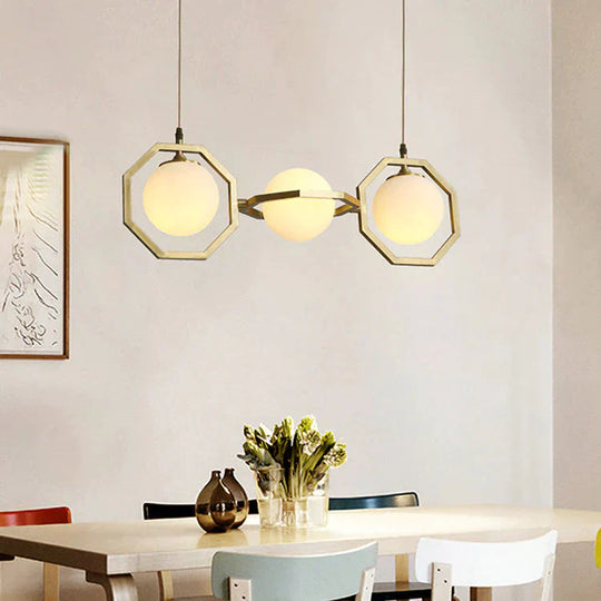 Nordic Copper Restaurant Cafe Hotel Chandelier Pendant
