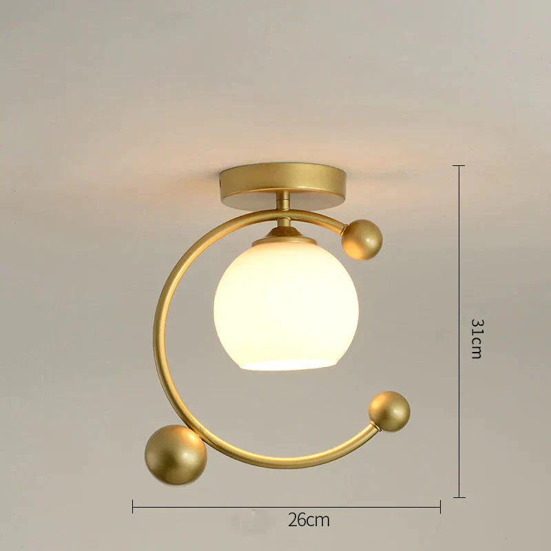 Lantern Hall Entrance Porch Cloakroom Corridor Bar Balcony Lamps Creative Ceiling Lamp Decoration