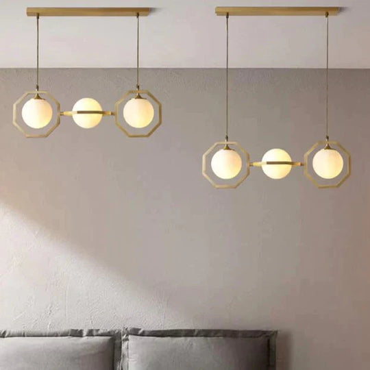 Nordic Copper Restaurant Cafe Hotel Chandelier Pendant