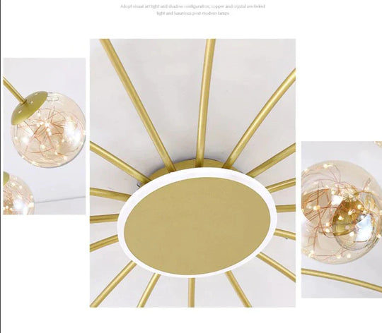 Simple Ceiling Lamp Living Room Full Of Starlight Creative New