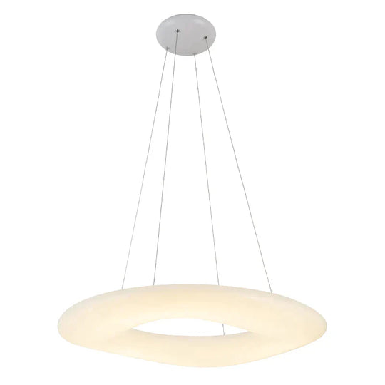 Led Living Room Chandelier Creative Ring Light Luxury Pendant