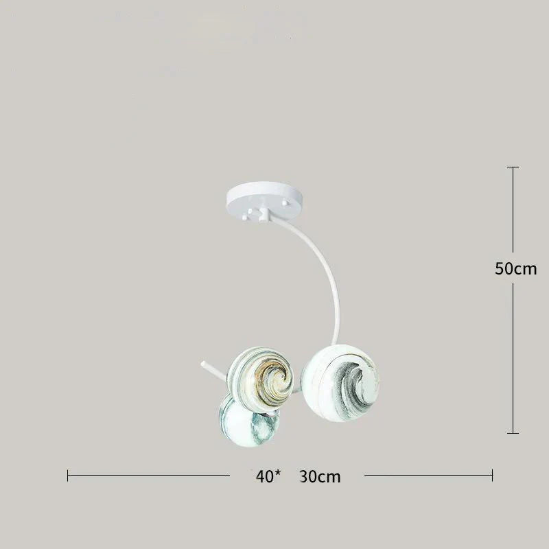 Wandering Earth Chandelier Creative Space Theme Restaurant Coffee Bar Meal Art Star Pendant Lamp 3