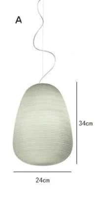 Nordic Style Personalized Art Chandelier Creative Japanese Inn B & Hotel Bedroom Dining Room Model