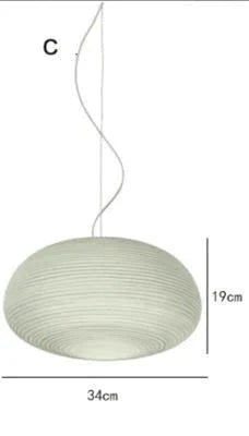 Nordic Style Personalized Art Chandelier Creative Japanese Inn B & Hotel Bedroom Dining Room Model