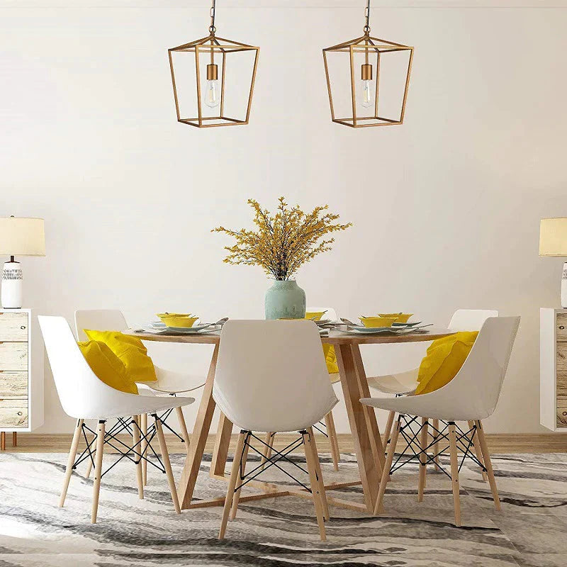 Nordic Retro Restaurant Chandelier Dining Table Lamp Individual Creative Art Single Head Pendant
