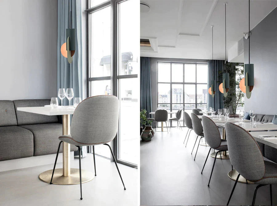 Nordic Creative Personality Color Matching Single Small Chandelier Designer’s Office Model Room