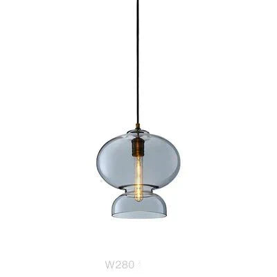 Postmodern Minimalist Personality Nordic Style Creative Living Room Lamp Home Glass - Covered