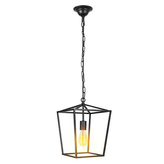 Nordic Retro Restaurant Chandelier Dining Table Lamp Individual Creative Art Single Head Pendant