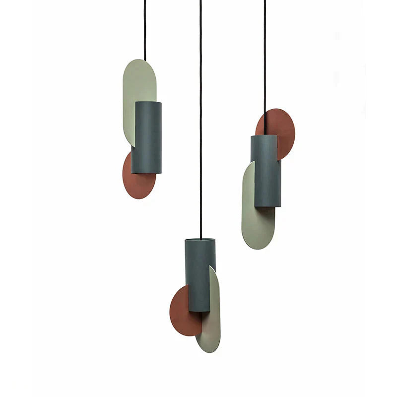 Nordic Creative Personality Color Matching Single Small Chandelier Designer’s Office Model Room