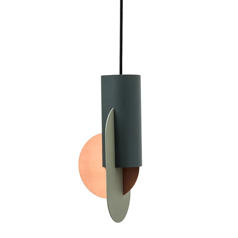 Nordic Creative Personality Color Matching Single Small Chandelier Designer’s Office Model Room