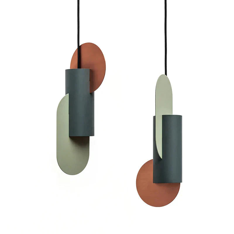 Nordic Creative Personality Color Matching Single Small Chandelier Designer’s Office Model Room