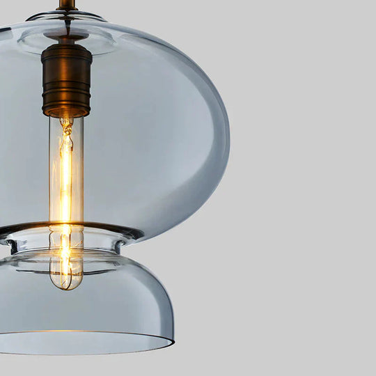 Postmodern Minimalist Personality Nordic Style Creative Living Room Lamp Home Glass - Covered