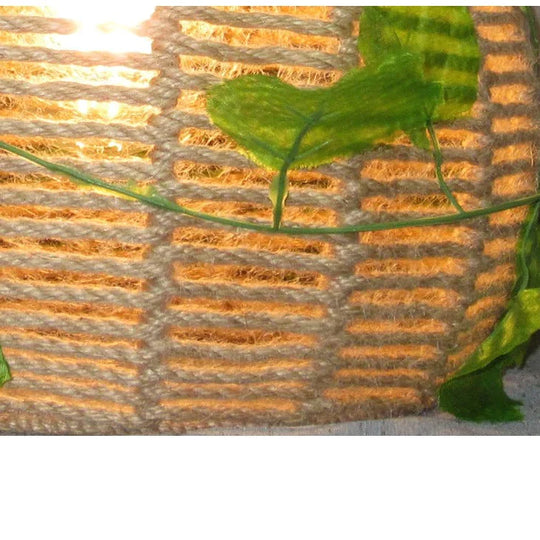 Simple Music Restaurant Decorative Lamps Single Head Hemp Rope Bar Clothing Store Plant Flower Shop