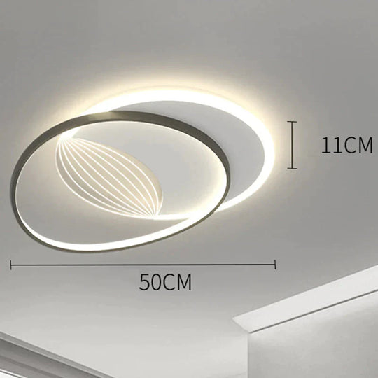 Ultra - Thin Living Room Lamp In Light The Bedroom Ceiling Master Simple Nordic New Style