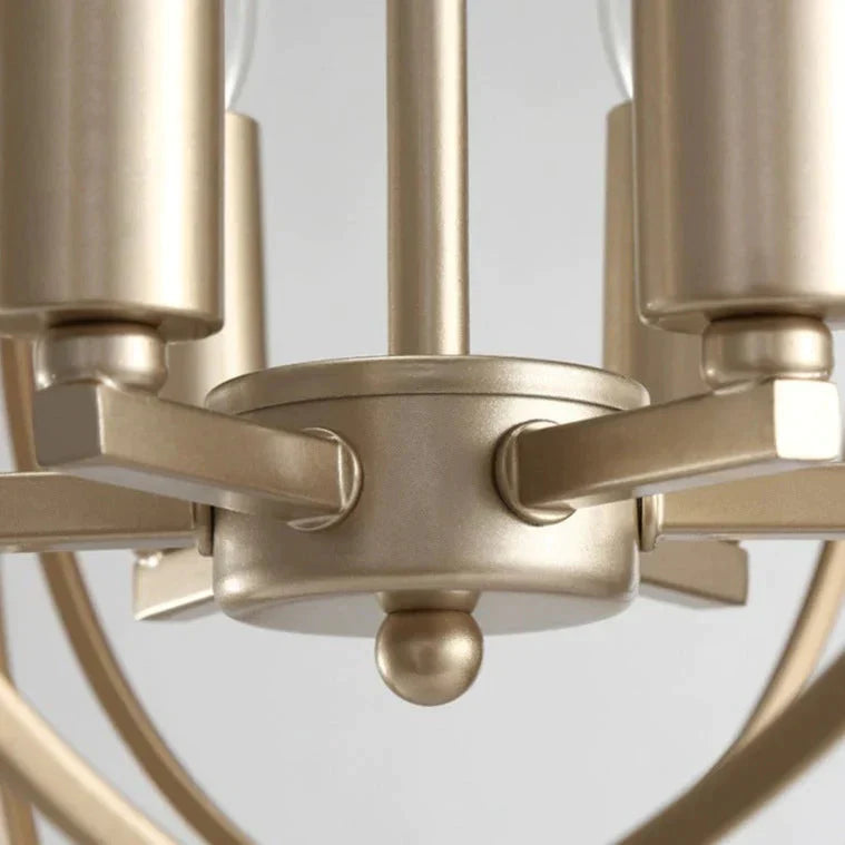 Led Restaurant Chandelier Modern Simple Round Creative Living Room Lamp Light In The Bedroom Study