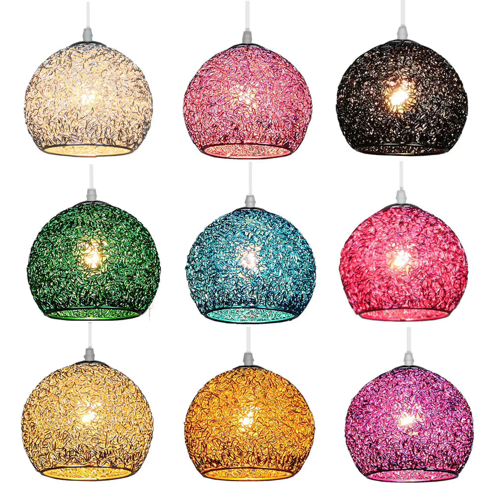 Simple Nordic Aluminum Chandelier Pendant