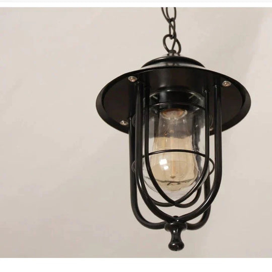 Outdoor Chandelier Waterproof Simple Balcony Garden Corridor Villa Home Courtyard Pavilion Lamp