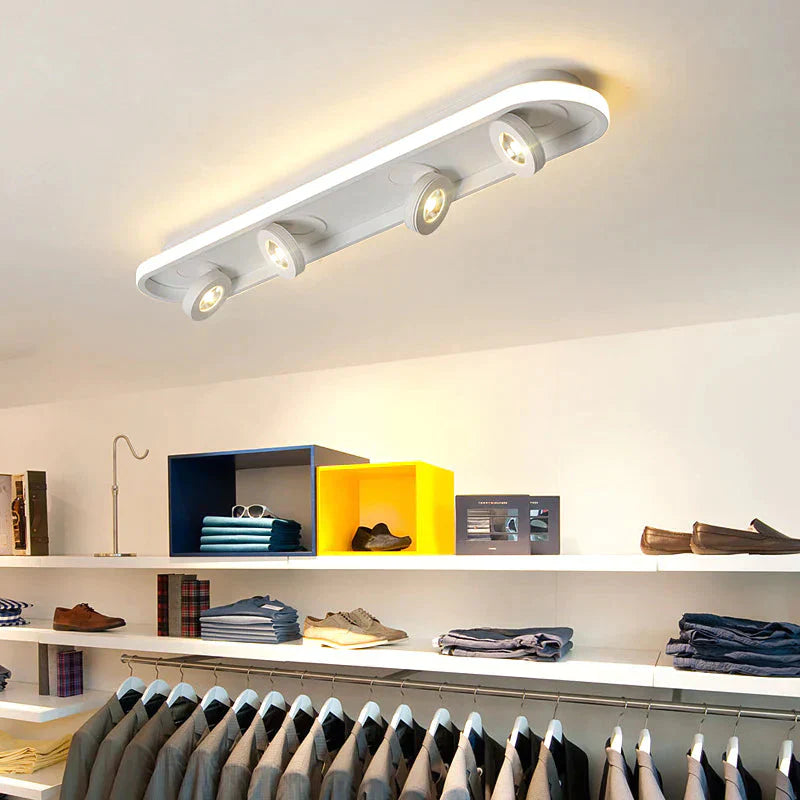 Simple Multi Head Spotlight Living Room Corridor Porch Ceiling Lamp Energy Saving Led Combination
