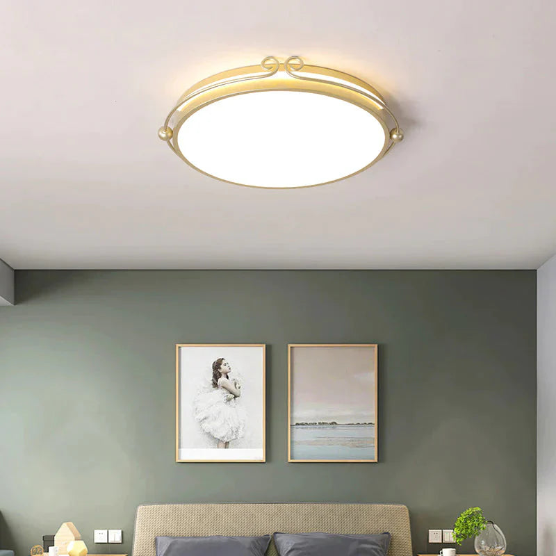Modern Simple Room Creative Personality Children’s Tight Hoop Spell Suction Lamp Ceiling