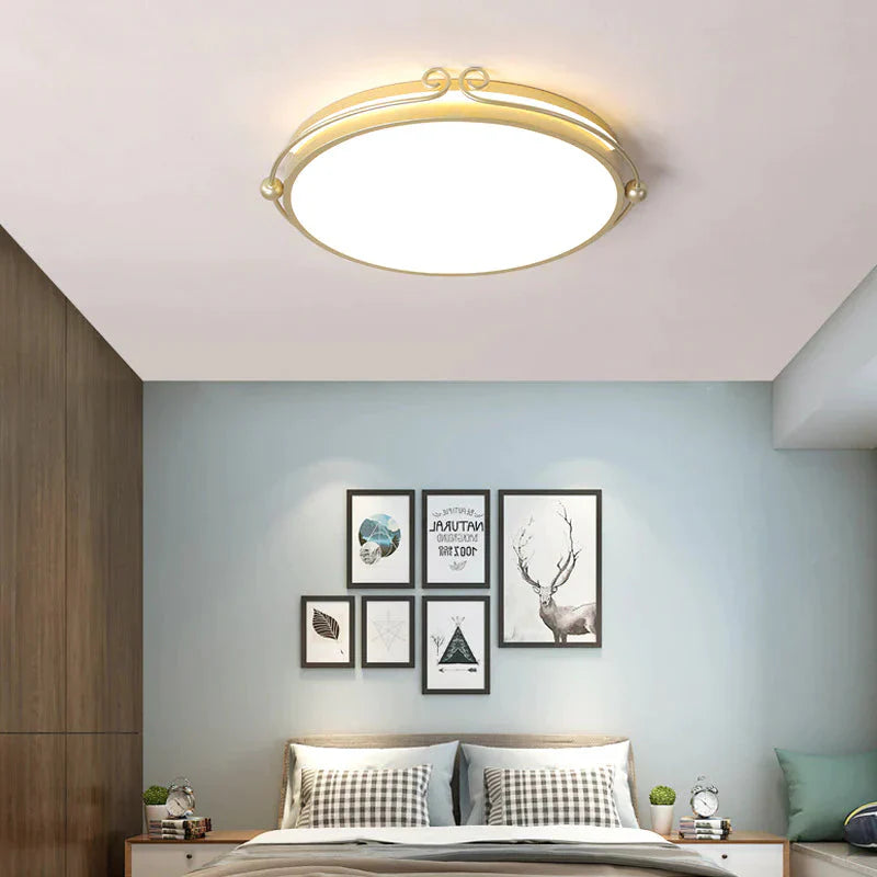 Modern Simple Room Creative Personality Children’s Tight Hoop Spell Suction Lamp Ceiling