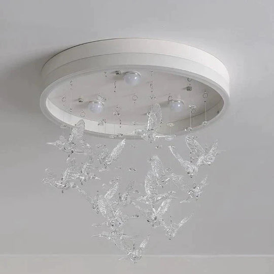 Bedroom Lamp Simple Modern Creative Warm Romantic Princess Room Led Ceiling