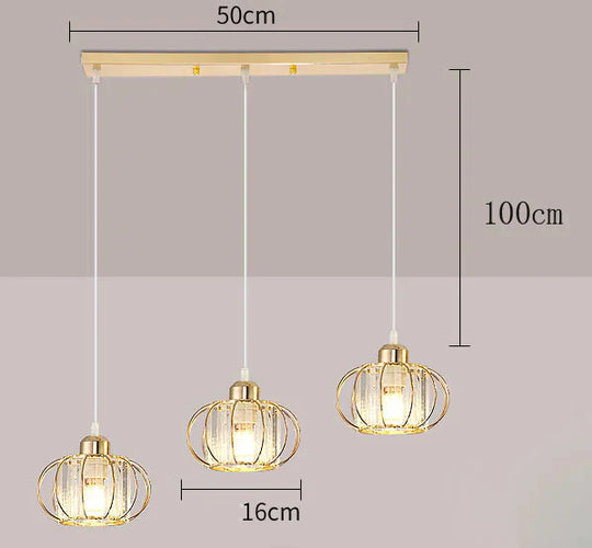 Dining Room Chandelier Simple And Creative Personality Luxury Style Coffee Shop Bar Nordic Led