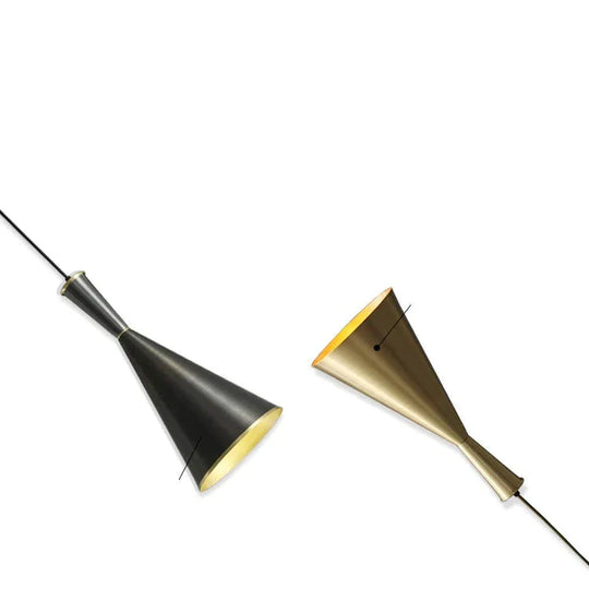 Bedroom Bedside Copper Personality Simple Cafe Bar Single Head Three Restaurant Chandelier Pendant