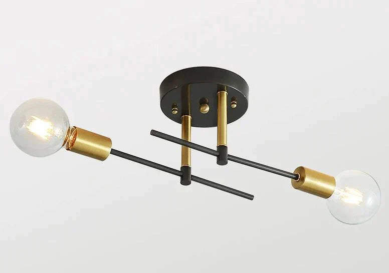 Nordic Room Bedroom Bedside Lamp Aisle Copper Ceiling 8W