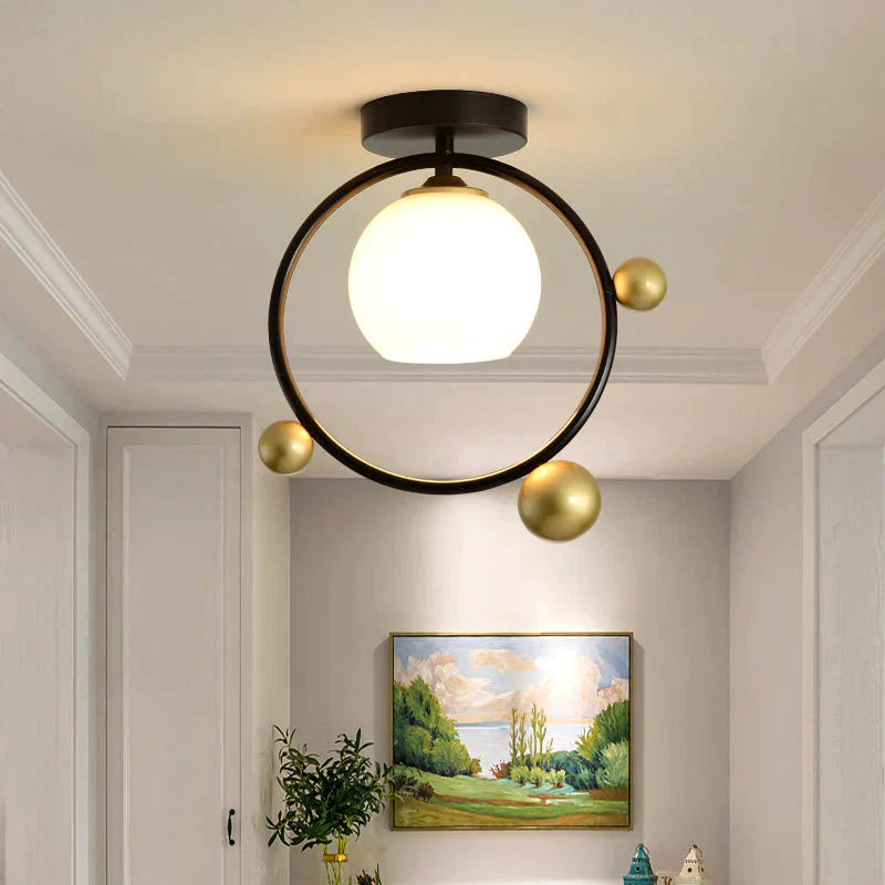 Lantern Hall Entrance Porch Cloakroom Corridor Bar Balcony Lamps Creative Ceiling Lamp Decoration