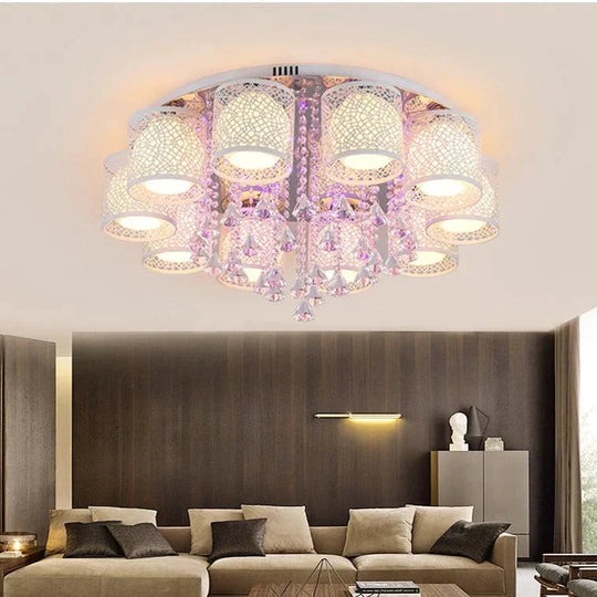 Simple Atmosphere Living Room Home Creative Light In The Bedroom Dining Lights Crystal Led Ceiling