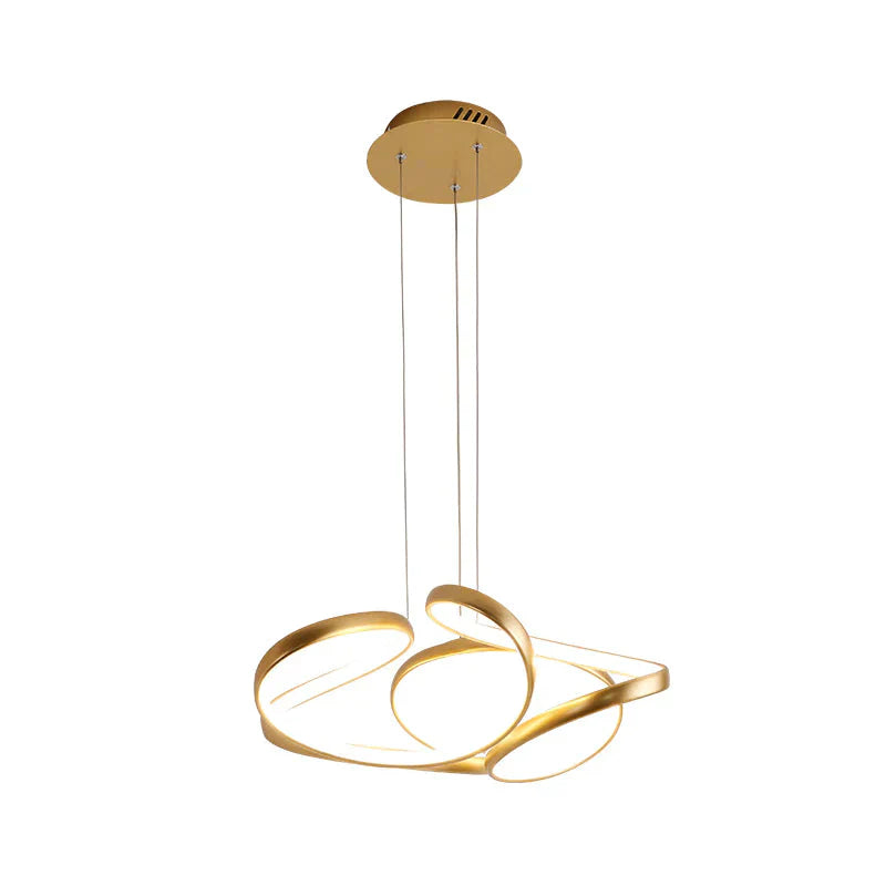 Minimalist Led Hanging Light Pendant In Warm/White